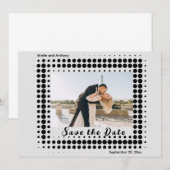 Foto sparen de Datum Magnet Bride Groom Weddag (Voorkant / Achterkant)