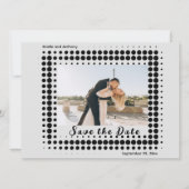 Foto sparen de Datum Magnet Bride Groom Weddag (Voorkant)