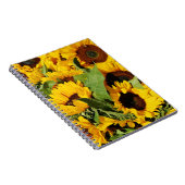 Foto Spiral Notitieboek Yellow Sunflower (Rechterzijde)