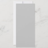 Foto Sport Ticket Uitnodiging Grote Kaart QR Code (Achterkant)