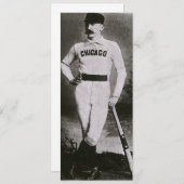  foto, Sports Chicago Baseball Player (Voorkant / Achterkant)