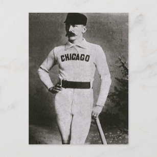  foto, Sports Chicago Baseball Player Briefkaart