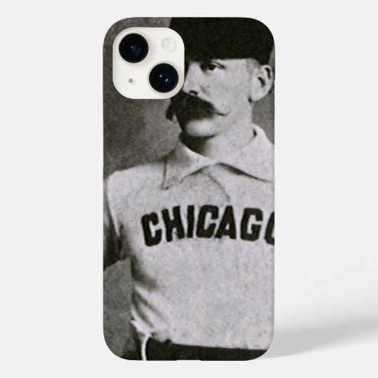 foto, Sports Chicago Baseball Player Case-Mate iPhone Case (Achterkant)