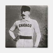  foto, Sports Chicago Baseball Player Magneet (Voorkant)
