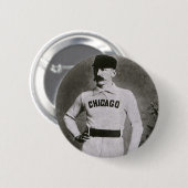  foto, Sports Chicago Baseball Player Ronde Button 5,7 Cm (Voorkant /achterkant)