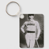  foto, Sports Chicago Baseball Player Sleutelhanger (Voorkant)