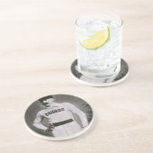  foto, Sports Chicago Baseball Player Zandsteen Onderzetter (Zijkant)