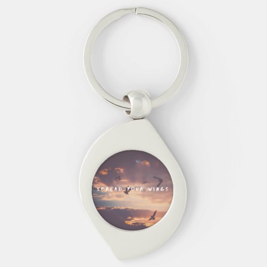Foto Spread wings Sleutelhanger (Voorkant)