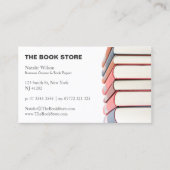 Foto, Stack of Books - Book Store - Visitekaartje (Voorkant)