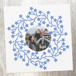 Foto Star Wreath Scandinavische vakantie Kaart