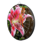Foto Stargazer Lily Dartbord (Voorkant Rechts)