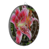 Foto Stargazer Lily Dartbord (Voorkant Links)