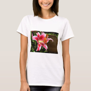 Foto Stargazer Lily T-shirt