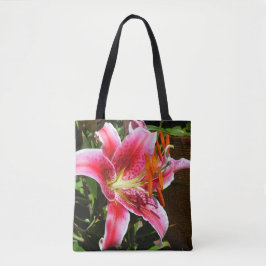 Foto Stargazer Lily Tote Bag