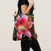 Foto Stargazer Lily Tote Bag (Dichtbij)