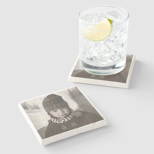  foto stenen onderzetter (Zijkant)