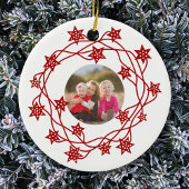 Foto Sterrenkrans Scandinavisch Keramisch Ornament