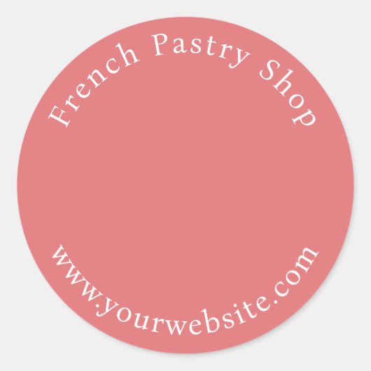 Foto Sticker bakken (Voorkant)