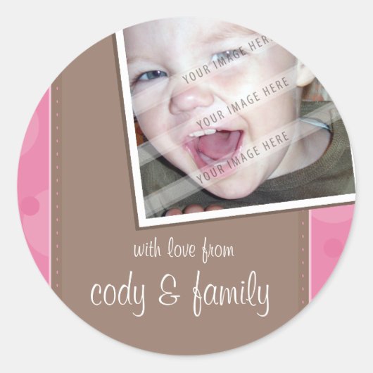 FOTO STICKER SEAL :: brutale spot 1 (Voorkant)