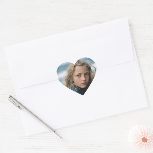 FOTO STICKERS CUSTOM HART GEVORMD (Envelop)