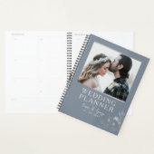 Foto Stofblauwe Trouwplanner Planner (Display)