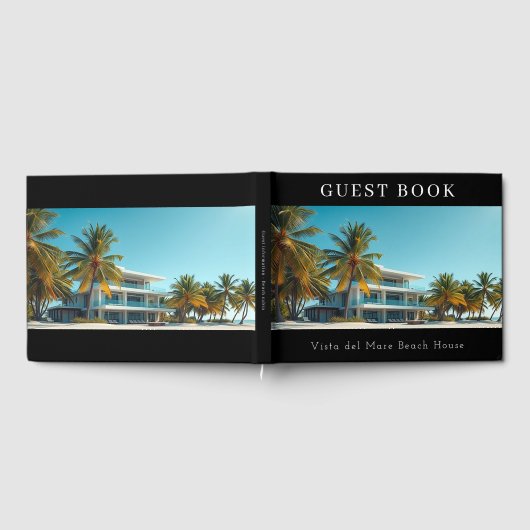 Foto strand huis familie vakantie huis gast gastenboek (Volledig)