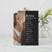 Foto strook menu (Staand voorkant)