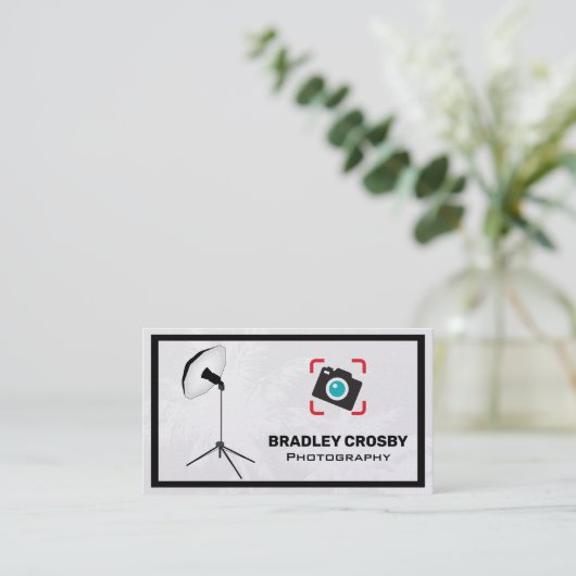 Foto Studio Light and Camera Visitekaartje (Staand voorkant)