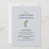 Foto: Sunflower Lavender Rustic Vrijgezellenfeest Kaart (Achterkant)