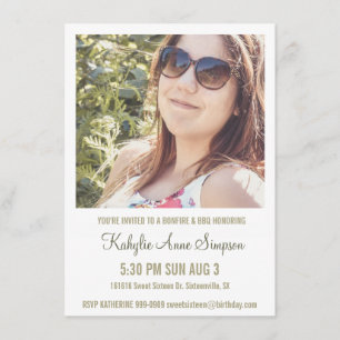 Foto Sweet 16 Birthday Party Kaart