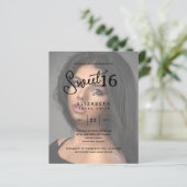 FOTO SWEET 16 Moderne begroting van de EU Birthday (Staand voorkant)