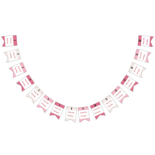 Foto Sweet Sixteen Vlaggetjes (Alle)