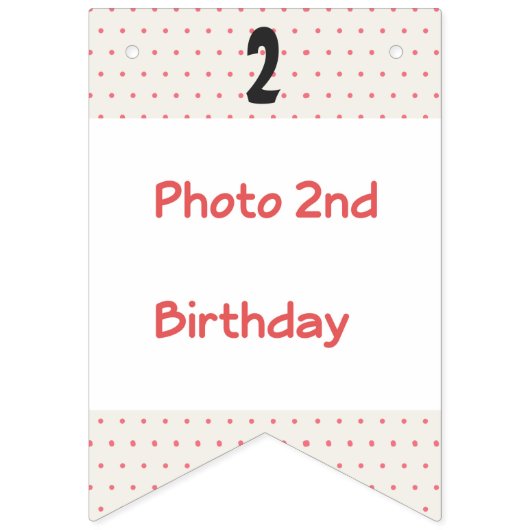 Foto Sweet Sixteen Vlaggetjes (Tweede vlag)