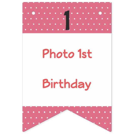 Foto Sweet Sixteen Vlaggetjes (Eerste vlag)