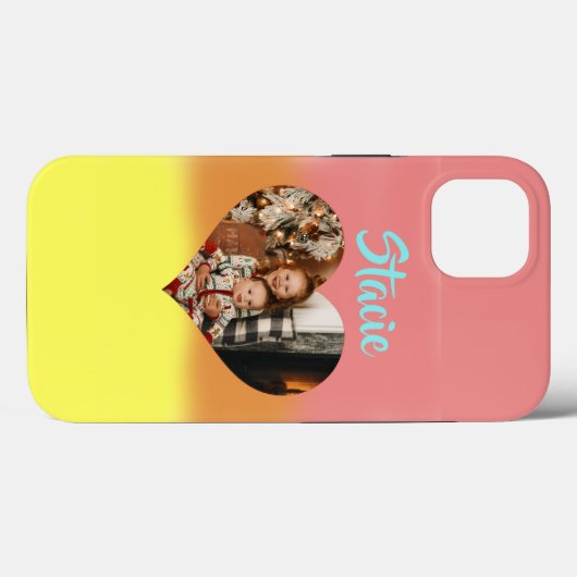 Foto Sweet Sunset Heart Case-Mate iPhone Case (Achterkant (horizontaal))