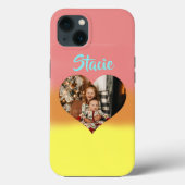 Foto Sweet Sunset Heart Case-Mate iPhone Case (Achterkant)