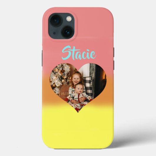Foto Sweet Sunset Heart Case-Mate iPhone Case (Achterkant)