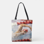 Foto Swim Mam Design Tote Bag (Achterkant)