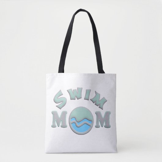 Foto Swim Mam Design Tote Bag (Voorkant)