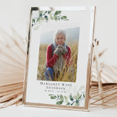 Foto sympathie eucalyptus begrafenis bedankkaart