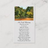 Foto Sympathie Memorial Prayer Kaart Visitekaartje (Voorkant)