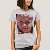 FOTO T-SHIRT AANGEPASTE T-SHIRT (Voorkant)