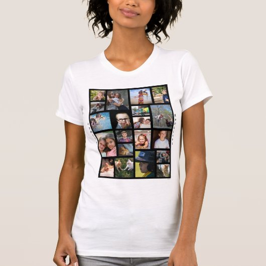 Foto T-Shirt met 20 Sjablonen - HAMbWG (Voorkant)