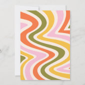 Foto Taart Kaars Kleurrijke Sparkle 1e Verjaardag Kaart (Achterkant)