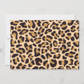 Foto Talk Thirty to Me Verjaardag van Leopard Wome Kaart (Achterkant)