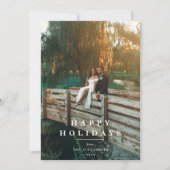 Foto Tan Pset Pattern Feestdagenkaart (Voorkant)