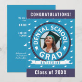 Foto tandheelkunde Afstuderen Aankondiging (Voorkant / Achterkant)