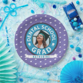 Foto tandheelkundig Afstuderen Papieren Bordje (Feest)