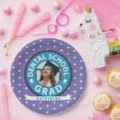 Foto tandheelkundig Afstuderen Papieren Bordje (Feest)