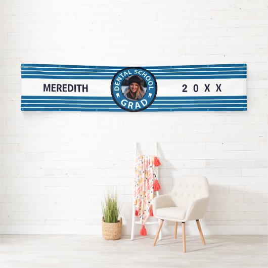 Foto tandheelkundig Afstuderen Spandoek (Insitu)